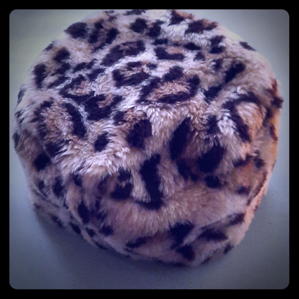 Vintage Homemade Leopard Hat